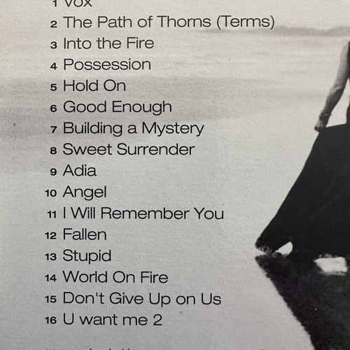 Sarah McLachlan 3 CD set and 1 CD single