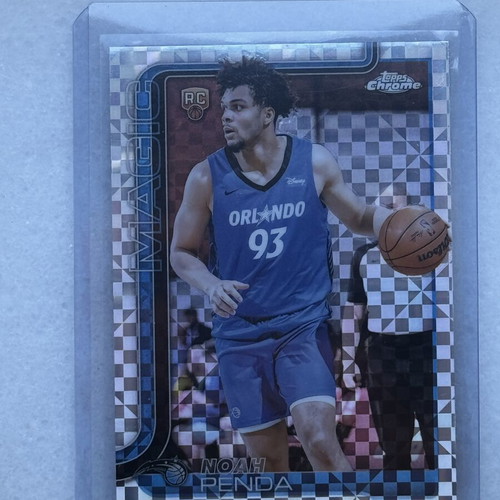 2025 Topps Chrome Noah Penda RC X Fractor new