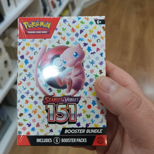 Pokemon 151 Scarlet Violet booster bundle 6 pack