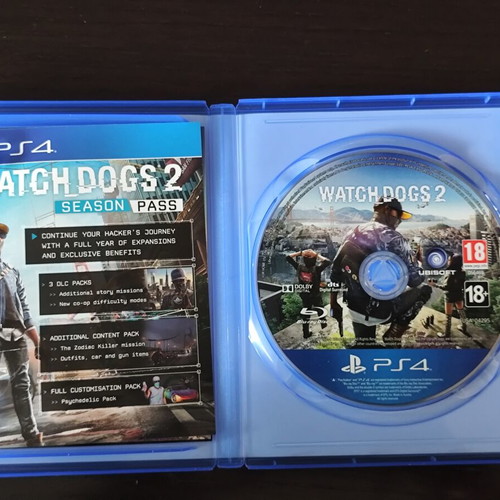 Watch Dogs 2 PlayStation 4 used, complete (CIB)