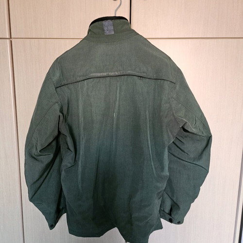 Dainese men's motorcycle jacket cordura 3/4 used, size 56, green cypress