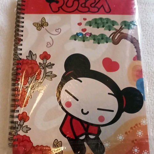 Pucca funny love notebook collectible, new, A4, 2 topics, hardcopy