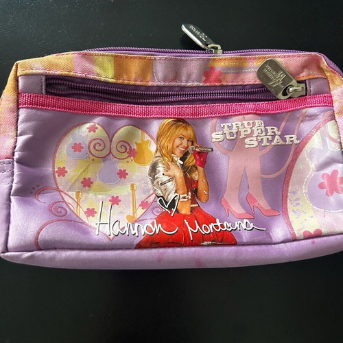 Hannah Montana necesser like new with 2 compartments