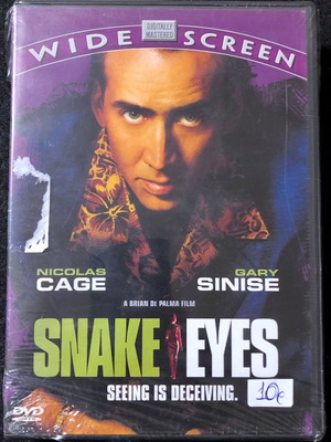 DVD Snake Eyes 1998 μεταχειρισμένο, δράσης, περιπέτεια, υπότιτλοι