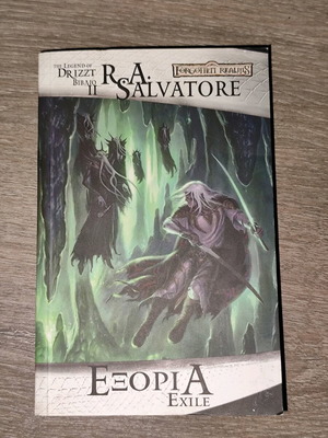 Exile like new book by R.A. Salvatore