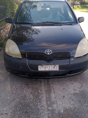 Toyota Yaris μεταχειρισμένο μοντ. 2001, 391500 χλμ, 3πορτο, μαύρο