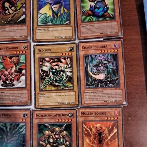 Yugioh cards used, pack of 16