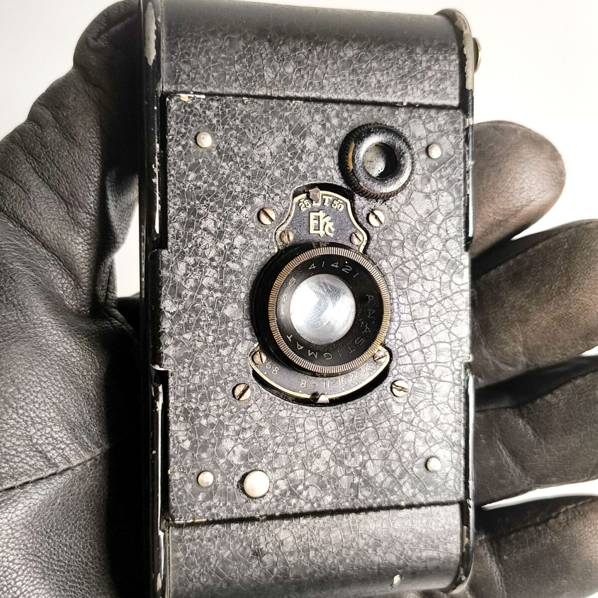 1912年／BEST POCKET KODAK。【戦前カメラ　A-127】。 Kodak Vest Pocket Folding Camera A-127… - € 95,00 - Vendora.cy