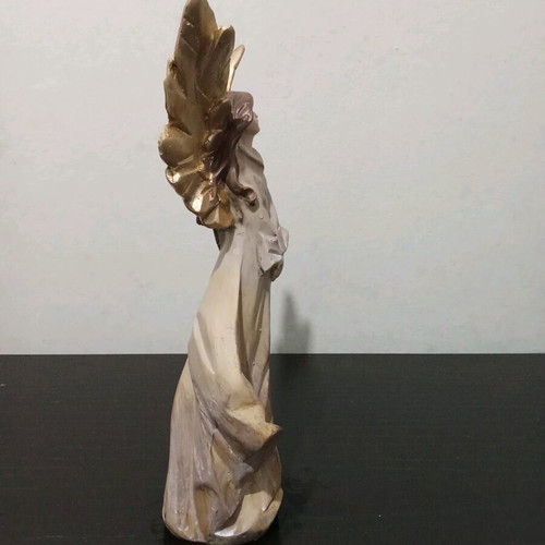 Decorative angel used with golden details vintage style