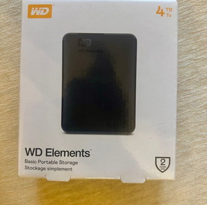 Western Digital WD Elements εξωτερικός σκληρός δίσκος 4 TB Μαύρο