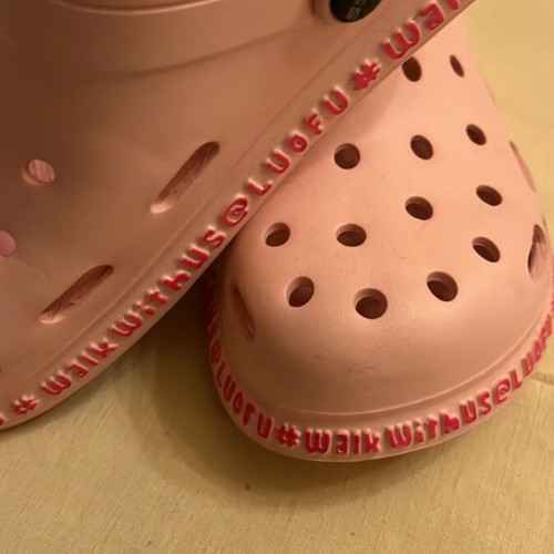 Children's flip-flops B&S used, size 34, pink