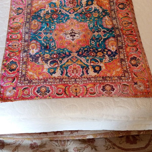 Pillowcase new, thin printed fabric, 45x45