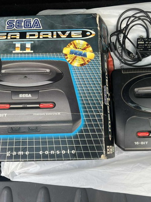 Sega Mega Drive 2 used with box and cables without controller