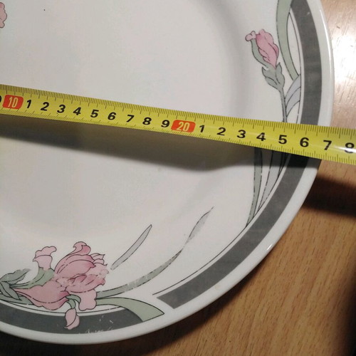 Vintage ceramic serving platter 27cm used