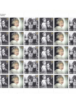 Queen of England 90th Birthday Stamps 2016 booklet new