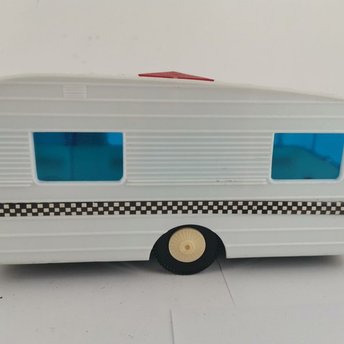 Toy car used Greek vintage 1977 celluloid
