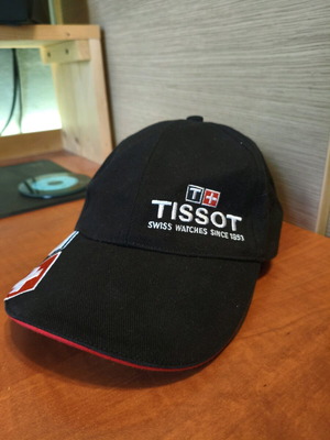 Tissot Swiss black hat like new