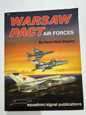 Warsaw Pact Air Forces book like new, Squadron/Signal Publications 1991