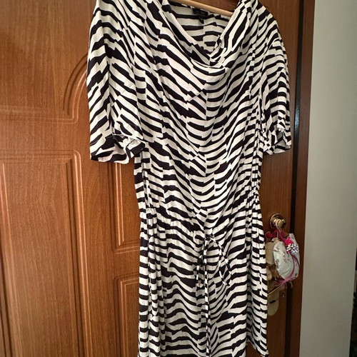 Armani Jeans dress no44 like new, black and white casual