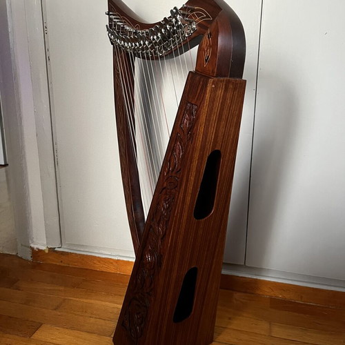 19 String Boru Harp Rosewood new