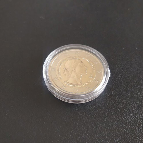 Commemorative 2 euro coin used, 100th anniversary of Maria Callas 2023