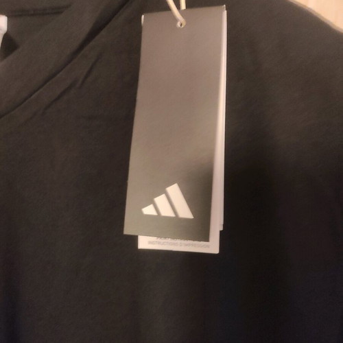 Adidas Unisex Sports Shirt L Black New