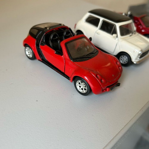 Toy cars 1/43 used, metal, pack