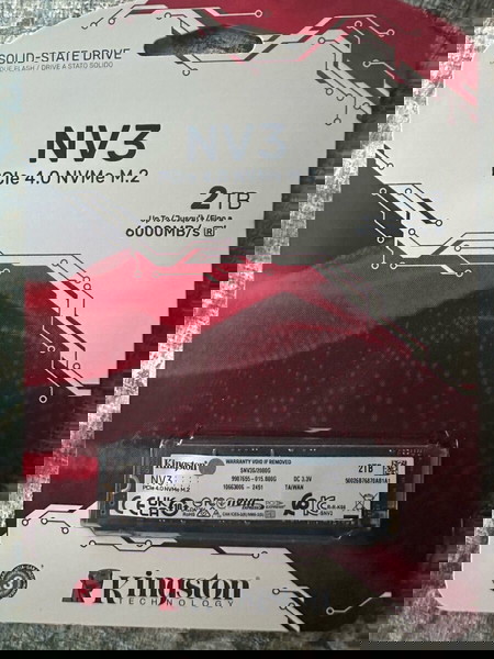 Kingston SSD 2TB M.2 NVMe PCI Express 4.0