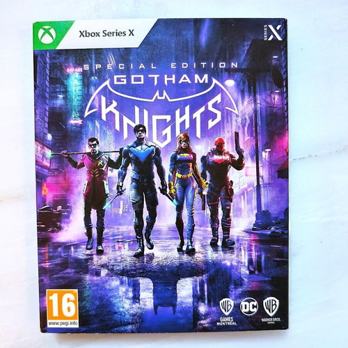 Gotham Knights Steelbook like new, official sleeve for Xbox