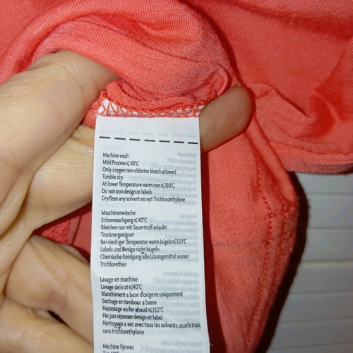 Super.natural Merino size S like new, orange