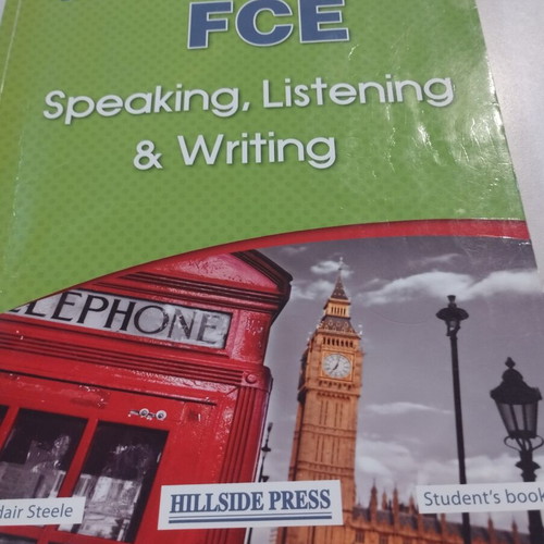 FCE Speaking, Listening & Writing Books and Audio CDs like new
