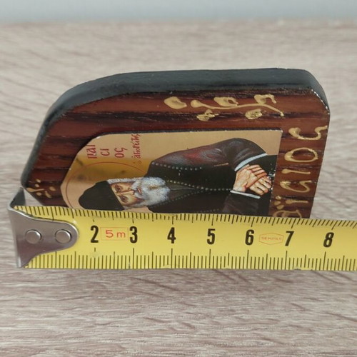 Wooden icon Saint Paisios 6x8 cm new