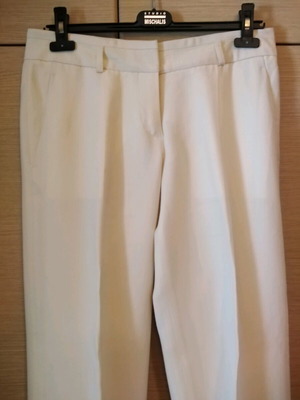 Turnover 100% wool pants new with cuffs and straight fit