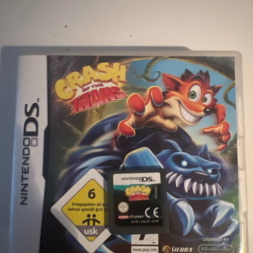Nintendo DS games used, two cartridges