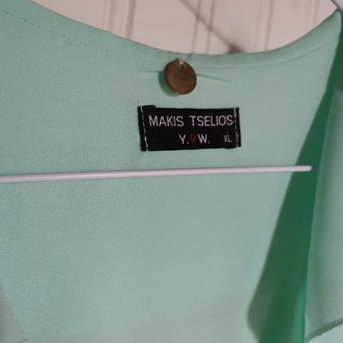 Makis Tselios blouse new, size XL, pistachio color