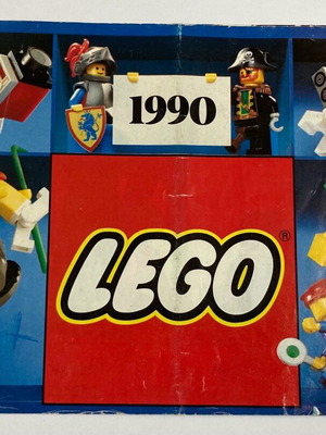 Lego 1990 Catalog In good condition with signs - pen notes Price 3.50 Euros