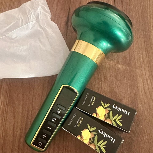 Cellulite massage device new with oils