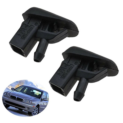 Jaguar windshield washer nozzles new, set of 2