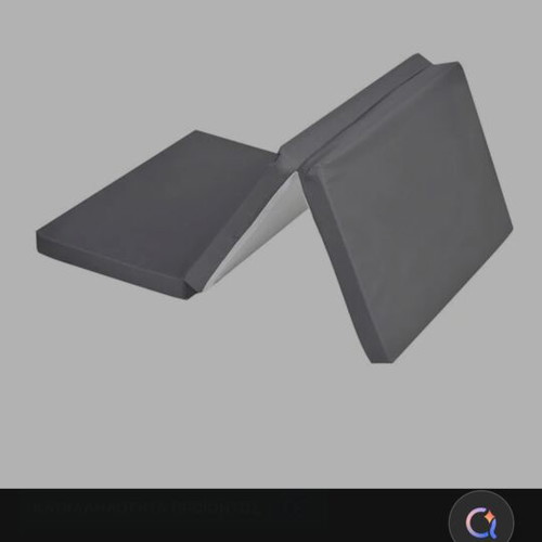 Lorelli playpen and foldable crib mattress, grey brown 118x59x5cm