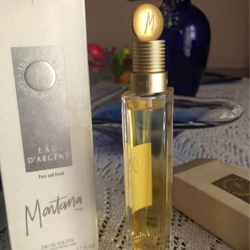 Montana eau d’argent and eau d’or perfume 50 ml, new