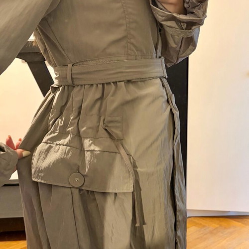 Soul Rebel trench coat size L like new, beige
