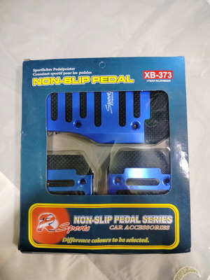 Universal blue racing pedals new