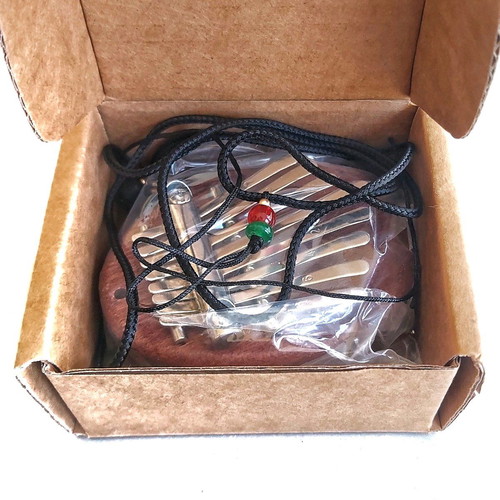 Kalimba musical instrument new with neck cord