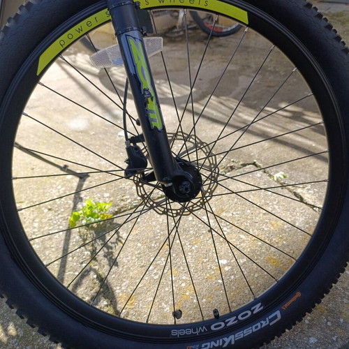 Kron XC 150 mountain bike 27 inch, disc brakes, front suspension