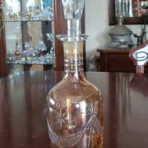 Crystal decanter vintage 31 cm like new