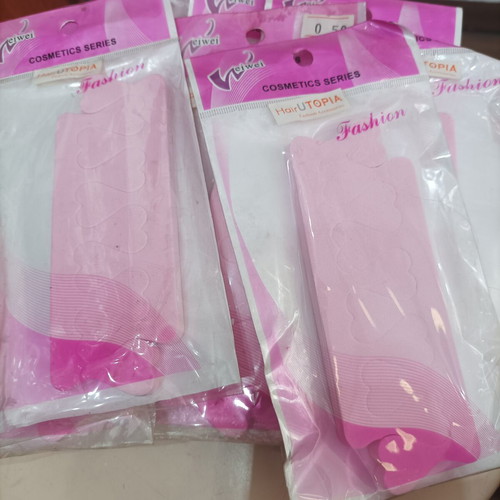 Toe separators for manicure and pedicure, pack of 10 pairs, new