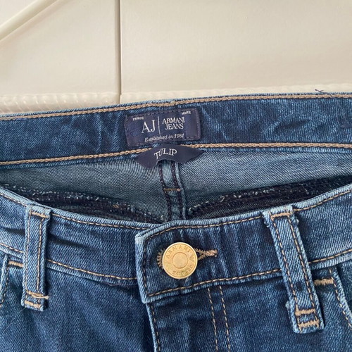 Armani Jeans women's jeans size 24 new, blue, flared