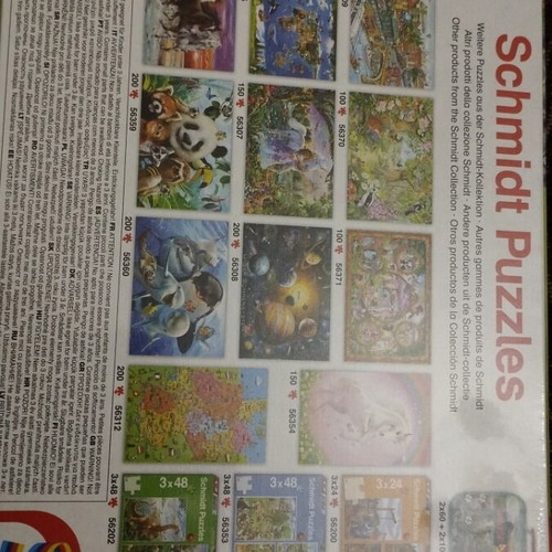 Schmidt puzzle 60 pieces with dinosaurs new