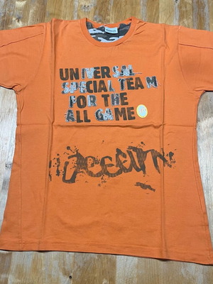 Marasil kid T-Shirt 140-10 years like new orange