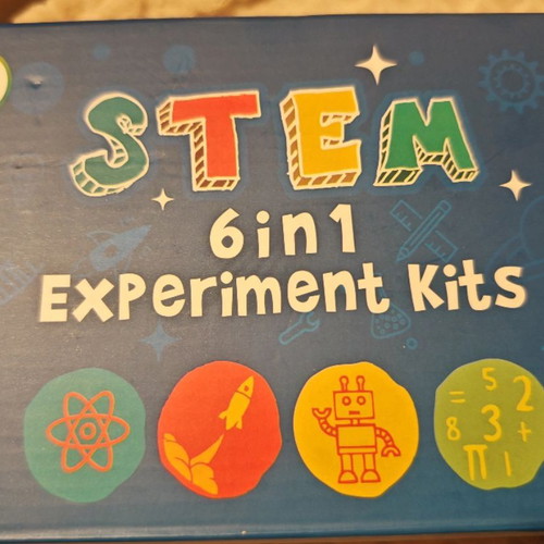 STEM 6 in 1 Educational Kit for Robotics Physics Electronics DIY